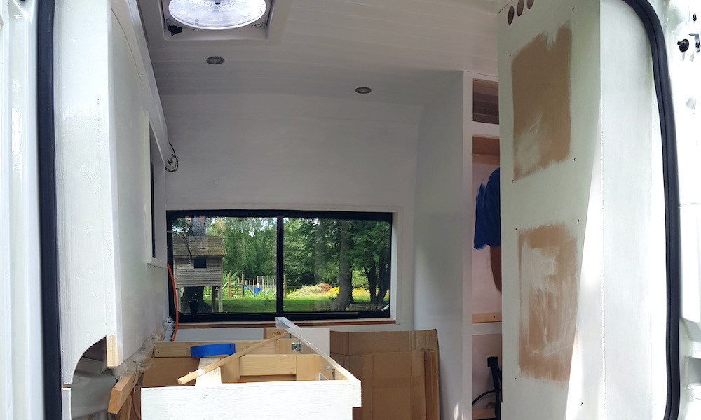 Whyte Camper Van Cupboards