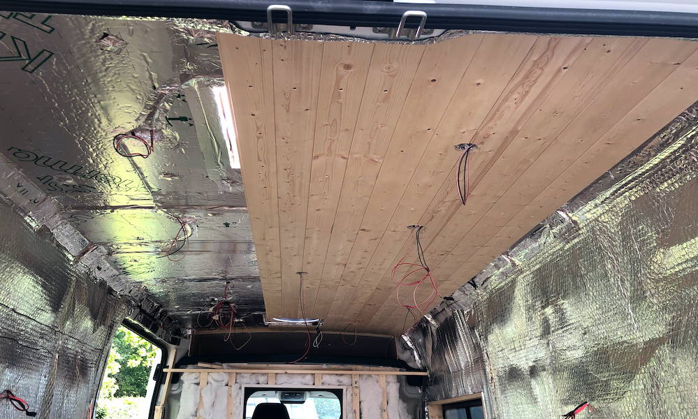 Whyte Camper Van Ceiling