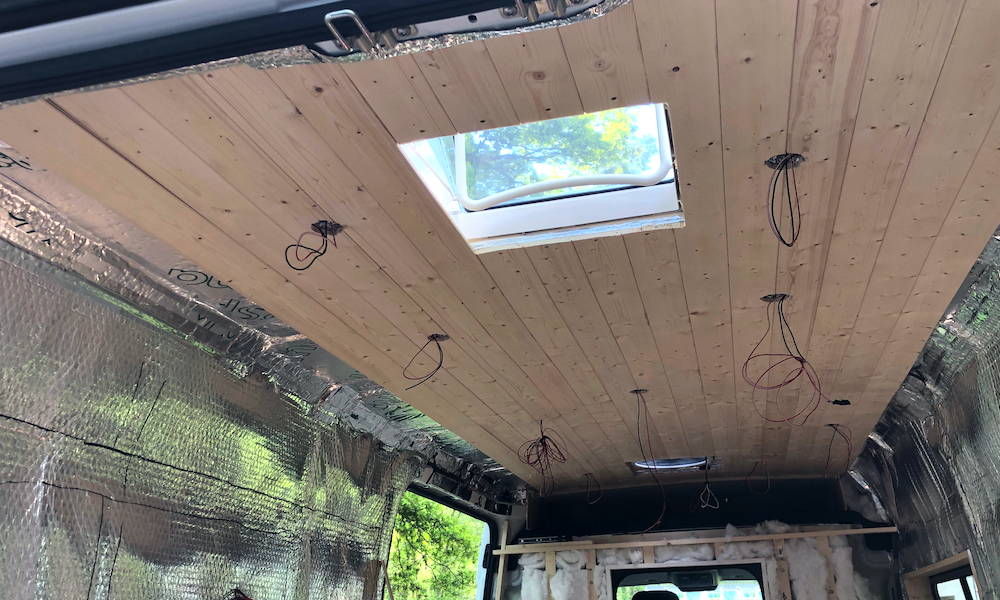 Whyte Camper Van Ceiling