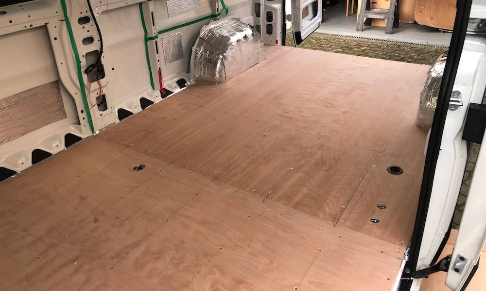 Whyte Camper Van Floor