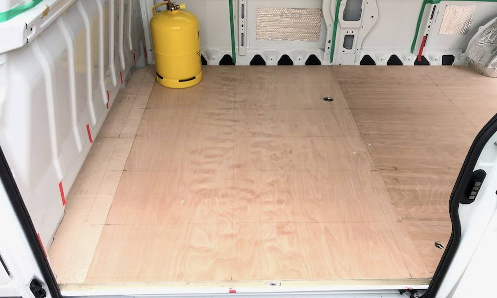 Whyte Camper Van Floor