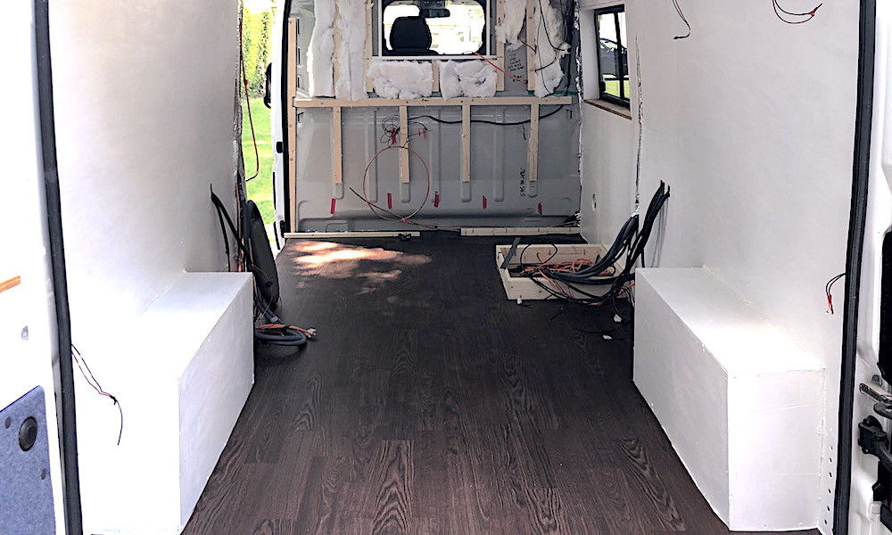 Whyte Camper Van Flooring