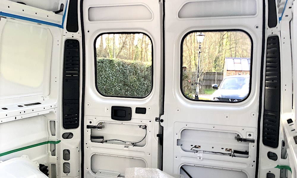 Whyte Camper Van Windows