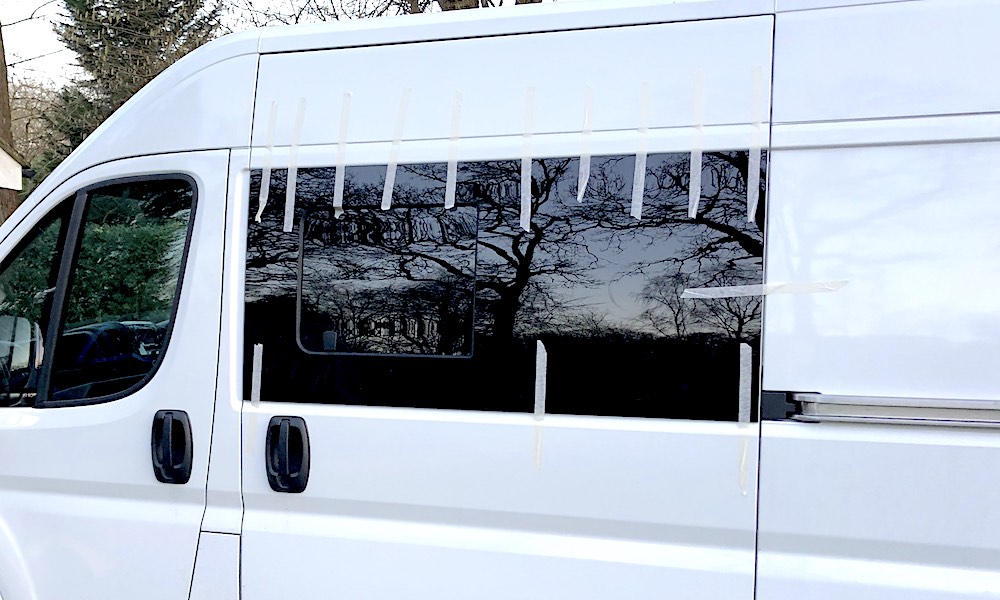 Whyte Camper Van Windows