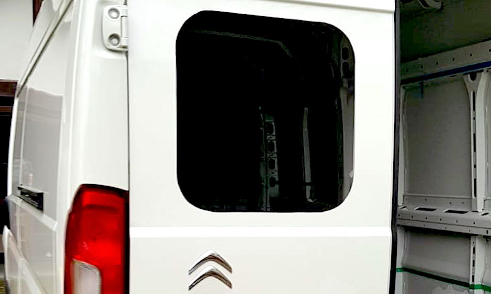 Whyte Camper Van Windows