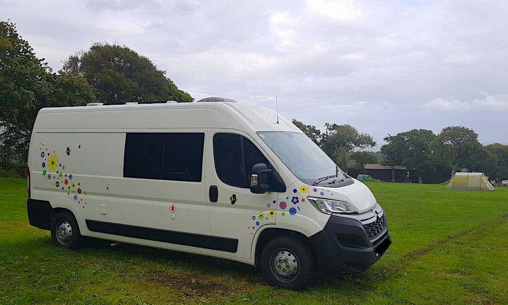 Whyte Camper Van Exterior