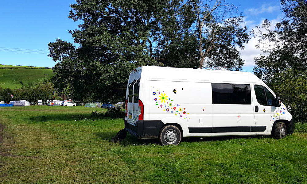 Whyte Camper Van Exterior