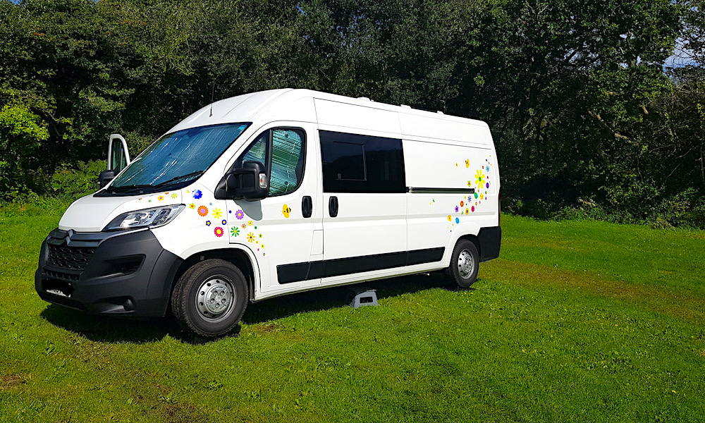 Whyte Camper Van Exterior