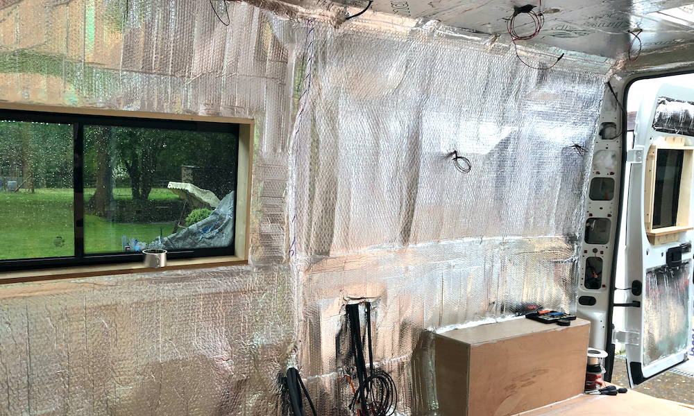 Whyte Camper Van Insulation