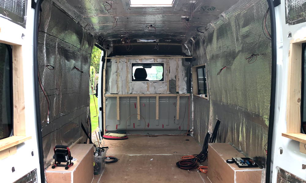 Whyte Camper Van Insulation