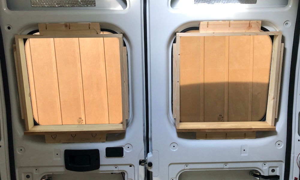 Whyte Camper Van Windows